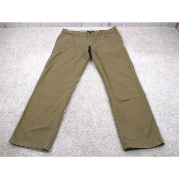 Sitka Pants 42 Brown Tan Harvester Canvas Outdoors Work Wear Chino Mens 42x32 - Picture 1 of 14